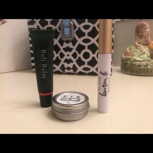 Set of nail and lip care samples- never used